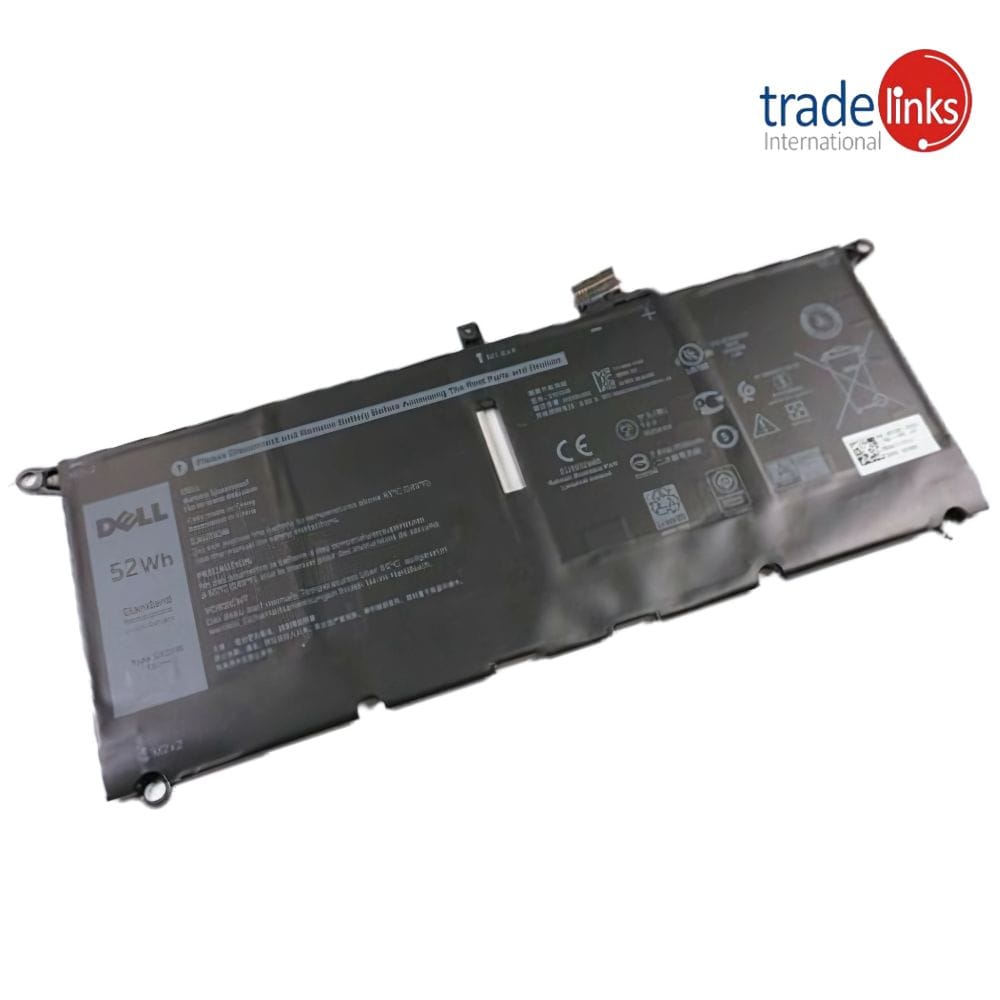 Dell XPS 13-9305 DXGH8 9370 9380 Inspiron 5390 5391 Latitude 3301 Vostro 5390 5391 H754V HK6N5 P114G001 P82G002 52Wh 100% Original Laptop Battery Price in Pakistan