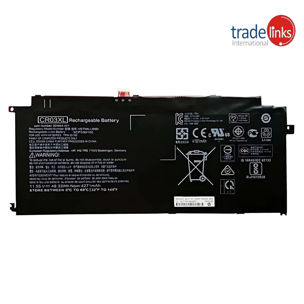 HP Envy X2 12-E X2 12-G CR03XL 3GB60EA 924961-855 49.33Wh 100% Original Laptop Battery price in Pakistan