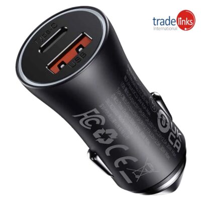 Baseus 60W Dual Car Charger Price In Pakistan At Trade Links International