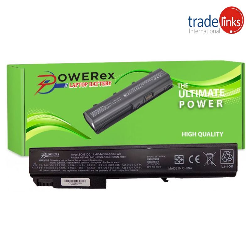 HP EliteBook 8310P 8530P 8530W 8540P 8730 8730P 8730W HSTNN-OB60 8 Cell Replacement Laptop Battery Price in Pakistan
