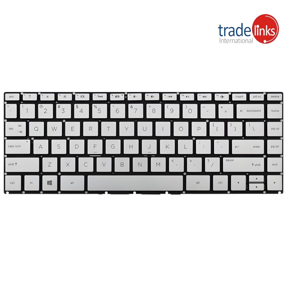 HP Pavilion 14 BS US Silver Non Backlit Laptop Keyboard Price in Pakistan