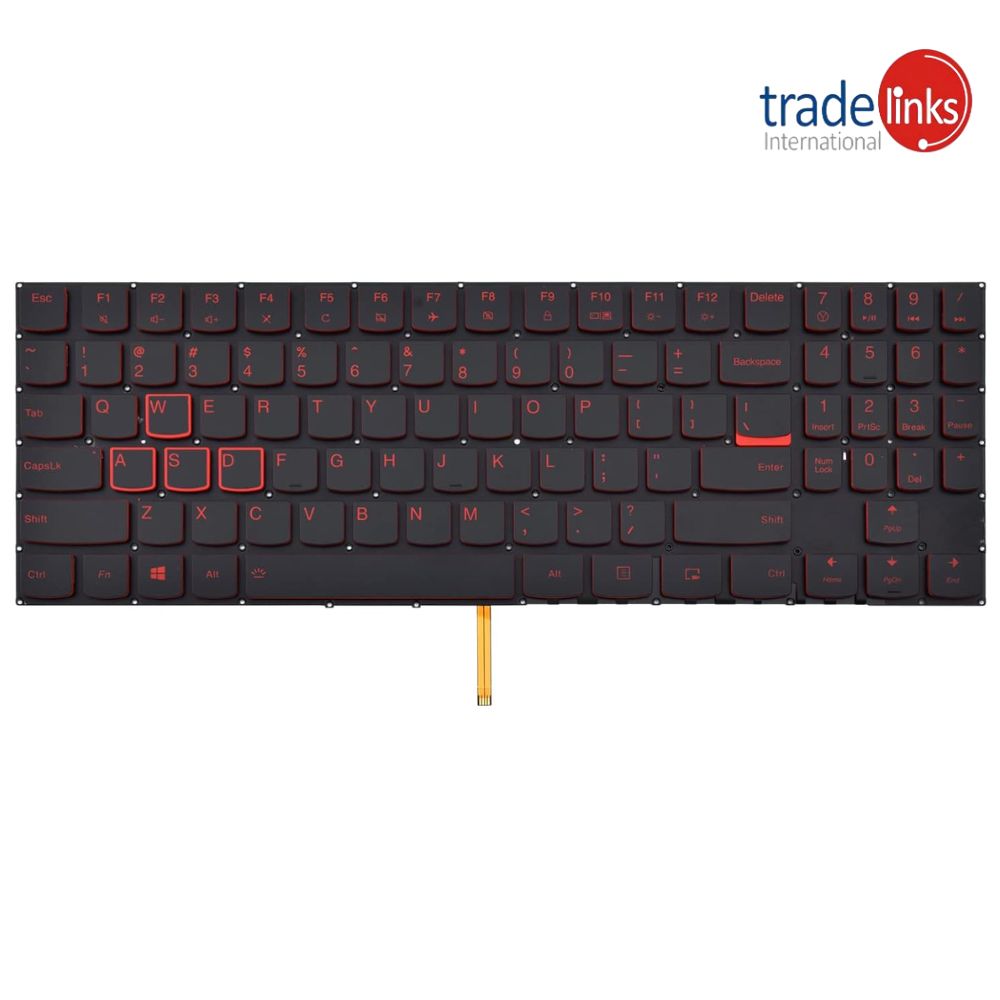 Lenovo Legion Y520-15IKBA Y720-15IKB US Layout Red Backlit Laptop Keyboard Price in Pakistan